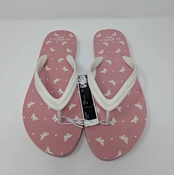 coach cleo flip flop